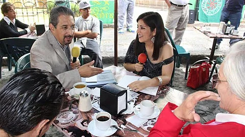Participó en el programa Ex Libris por el 38 aniversario del programa (Foto: UMSNH)