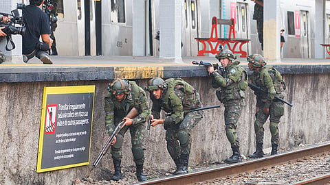 Realizan simulacro de atentado terrorista en Río de Janeiro, por Juegos Olímpicos