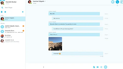 Al ser una versión alpha, aún tiene muchas cosas por mejorar (Foto: @Skype)