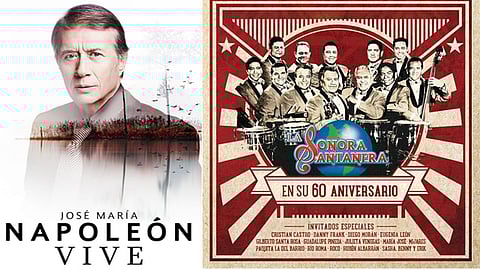 “Vive” de Napoleón y “La Sonora Santanera en su 60 Aniversario”, los de mayor número de compras