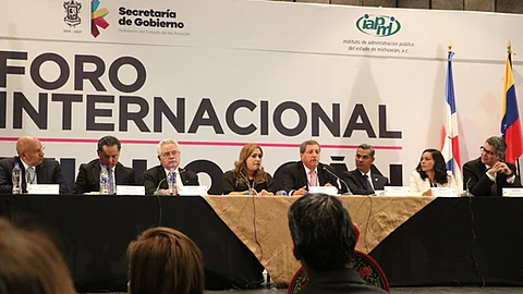 Se realizó el Foro Internacional Michoacán, Gobernanza y Desarrollo Democrático