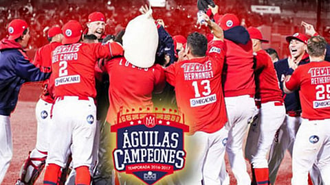 Fue el cuarto campeonato de los “caballeros águila” (Foto: lmp.com.mx)