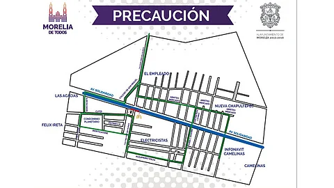 Automovilistas y transportistas pueden utilizar estas calles
