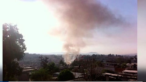 El accidente ocurrió en la colonia Chapultepec (Foto: captura de video ForoTV)