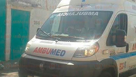 El ciudadano fue hospitalizado