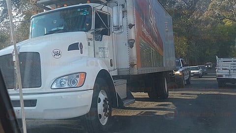 Aparentemente la mercancía fue robada