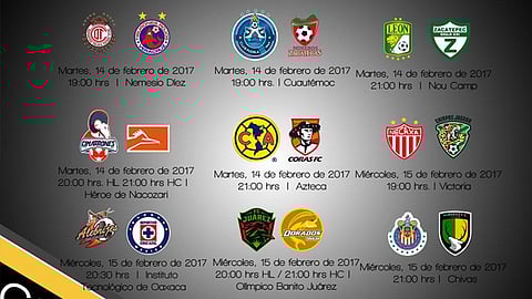 Jornada 4 de la Copa MX con partidos martes y miércoles