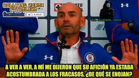 De nuevo Cruz Azul es cliente de los memes tras su derrota ante América