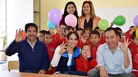 La directora general del Instituto de la Infraestructura Física Educativa del Estado de Michoacán inauguró los trabajos