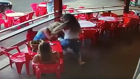 Gente del lugar intervino en la pelea