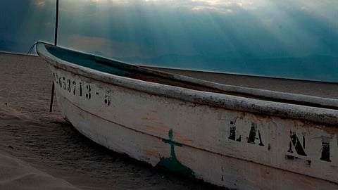 La falta de humedad genera enormes remolinos en la zona (Foto Archivo ACG)