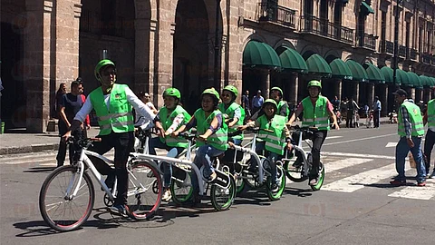 Morelia respira al ritmo de los tenis y ruedas con la ciclovía