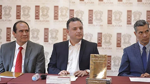 Carlos Quintana refrendó su compromiso para legislar en materia de derechos humanos (Foto: cortesía)