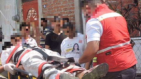 El ciudadano recibió atención médica