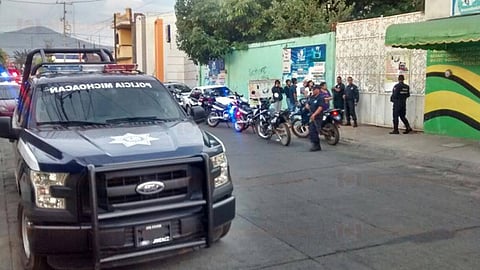 El acontecimiento fue durante la tarde-noche de este jueves (Foto: MiMorelia.com)