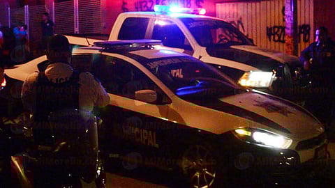 El hecho fue durante la madrugada de este lunes (Foto: MiMorelia.com)