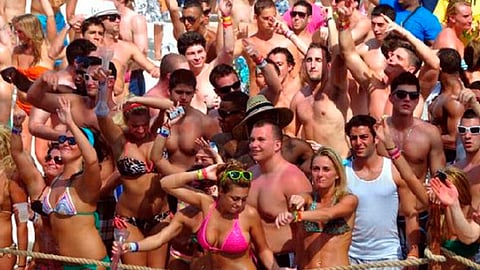 "Build that wall!" entonaban los turistas estadounidenses (Foto: Archivo)