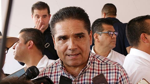 Silvano Aureoles subrayó que Silvia Hernández sigue al frente de la SSM (Foto archivo: ACG)