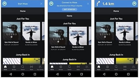 Waze se integra con Spotify y ya soporta listas de reproducción