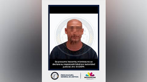 El imputado fue detenido con apoyo de la Fiscalía de Nayarit (Foto: PGJE)
