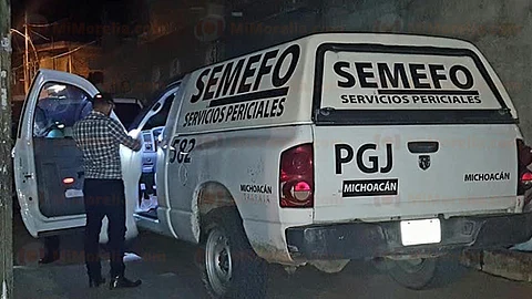 Los restos fueron llevados al Servicio Médico Forense