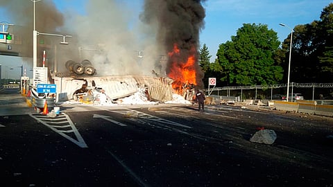 Se desconocen las causas del incidente (Foto: @PoliciaFedMx)