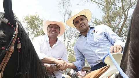 En Michoacán tenemos buen ganado y seguiremos impulsando esta vocación, pronunció el mandatario (Foto cortesía)