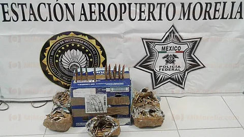 El paquete provenía de la Ciudad de México (Foto: MiMorelia.com)