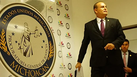 En rueda de prensa habló sobre los últimos actos de delincuencia que ocurrieron en el estado (Foto: ACG)