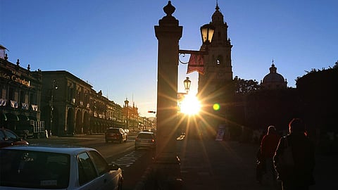 A las 13:41 horas el Sol no proyectará sombras en la calle