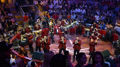 La MS interpretó su más reciente canción "Las cosas no se hacen así" (Foto Facebook: Expo Fiesta Michoacán)