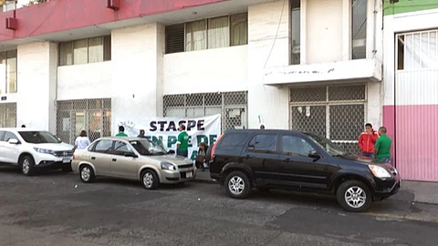 Los manifestantes no bloquean la vialidad en la zona (Foto: cortesía)