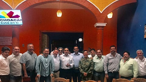 El mandatario realizó una gira de trabajo por Jiquilpan (Foto cortesía)