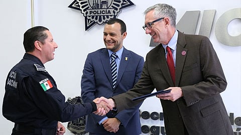 Mauricio Alejandro Espinosa Ortiz, coordinador de asesores de la SSP (Foto cortesía)