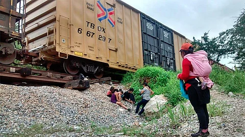 Viajes fatales en “La Bestia” (Foto: (Foto: @MovimientoMigranteMesoamericano)