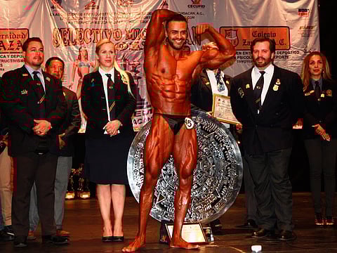 Josué Isaí Cortés, se proclamó campeón absoluto