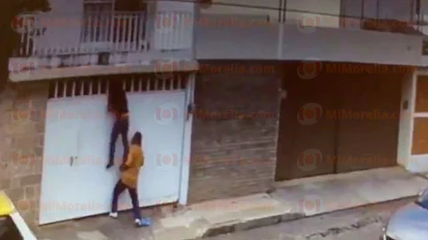 Los sujetos se echaron a correr