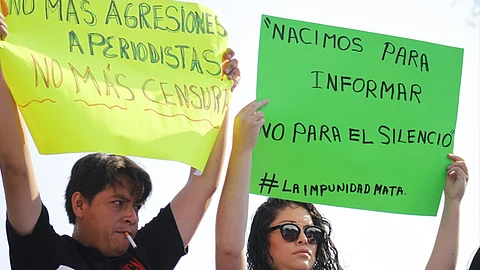 De las iniciativas para combatir violencia contra periodistas, dos se presentaron en la Cámara de Diputados (Foto archivo: ACG)