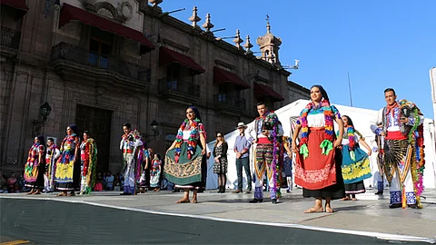 La celebración tuvo lugar a un costado de la catedral de Morelia (Foto: ACG)