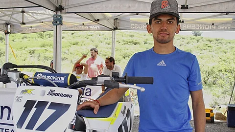 Zambrano confió en tener un buen arranque en la prueba de mañana (Foto: Cortesía)