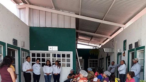Esta semana arrancó la actividad Ponle Color a Tu Comedor en los Comedores Comunitarios de la colonia México, Laureles y Ojo de Agua de La Piedad (Foto: Cortesía)