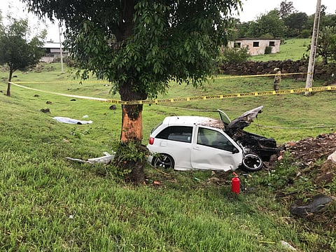 El personal de la Procuraduría General de Justicia (PGJ) acudió para hacer las diligencias respectivas