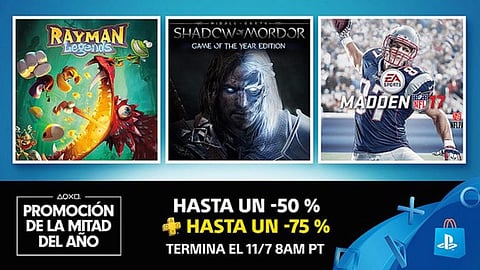 PlayStation Store lanza venta especial de Mitad del Año con grandes descuentos