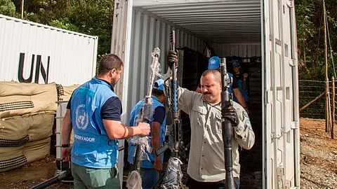 La Misión de la ONU tiene recolectadas más de 7 mil armas