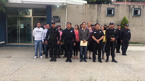 Los relevos, para dar seguimiento a las acciones conjuntas con los ayuntamientos, resaltó el secretario Juan Bernardo Corona (Foto: Cortesía)