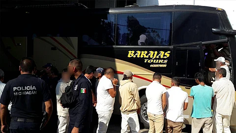 En las acciones apoyaron elementos de la Secretaría de Seguridad Pública del Estado (Foto cortesía)