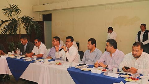 El encuentro estuvo encabezado por el secretario Juan Bernardo Corona