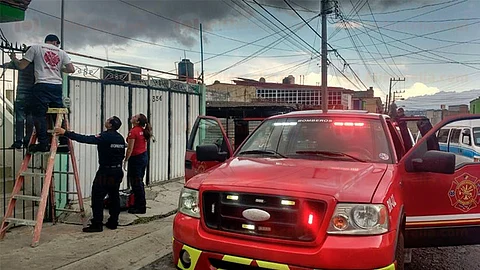 El menor fue canalizado al IMSS de Charo (Foto: RED 113)