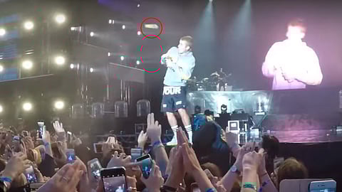 En varias ocasiones el canadiense ha demostrado que no se sabe la letra (Foto: Captura de Pantalla)