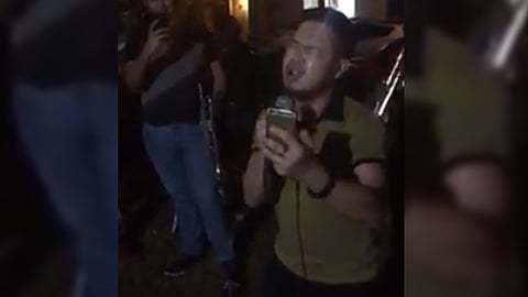 El video se viralizó en redes (Fotograma: Facebook)